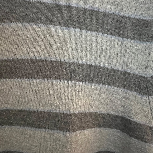Rag & Bone Grey Striped Crew Neck Sweater - Picture 4 of 4